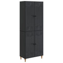 Skab Sæt 2 pcs 66 x 34,5 x 90 cm Konstrueret træ