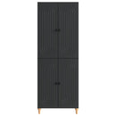 Skab Sæt 2 pcs 66 x 34,5 x 90 cm Konstrueret træ