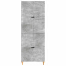 Skab Sæt 2 pcs 66 x 34,5 x 90 cm Konstrueret træ