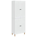 Skab Sæt 2 pcs 66 x 34,5 x 90 cm Konstrueret træ