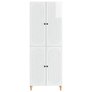 Skab Sæt 2 pcs 66 x 34,5 x 90 cm Konstrueret træ
