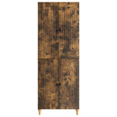 Skab Sæt 2 pcs 66 x 34,5 x 90 cm Konstrueret træ