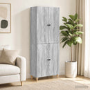 Skab Sæt 2 pcs 66 x 34,5 x 90 cm Konstrueret træ