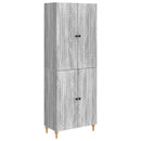 Skab Sæt 2 pcs 66 x 34,5 x 90 cm Konstrueret træ