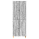Skab Sæt 2 pcs 66 x 34,5 x 90 cm Konstrueret træ