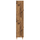 Skab Sæt 2 pcs 66 x 34,5 x 90 cm Konstrueret træ
