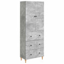 Skab Sæt 2 pcs 66 x 34,5 x 90 cm Konstrueret træ