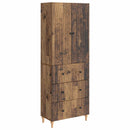 Skab Sæt 2 pcs 66 x 34,5 x 90 cm Konstrueret træ