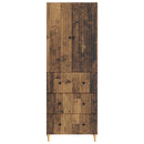Skab Sæt 2 pcs 66 x 34,5 x 90 cm Konstrueret træ