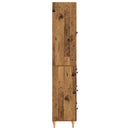Skab Sæt 2 pcs 66 x 34,5 x 90 cm Konstrueret træ