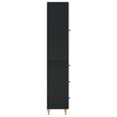 Skab Sæt 2 pcs 33 x 34,5 x 90 cm Konstrueret træ