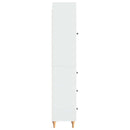 Skab Sæt 2 pcs 33 x 34,5 x 90 cm Konstrueret træ