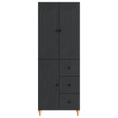 Skab Sæt 2 pcs 66 x 34,5 x 90 cm Konstrueret træ