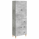 Skab Sæt 2 pcs 66 x 34,5 x 90 cm Konstrueret træ