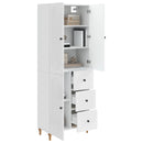 Skab Sæt 2 pcs 66 x 34,5 x 90 cm Konstrueret træ