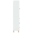 Skab Sæt 2 pcs 66 x 34,5 x 90 cm Konstrueret træ