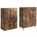 Skab Sæt 2 pcs 66 x 34,5 x 90 cm Konstrueret træ