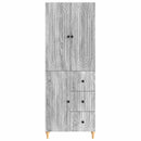 Skab Sæt 2 pcs 66 x 34,5 x 90 cm Konstrueret træ
