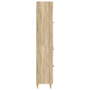 Skab Sæt 2 pcs 66 x 34,5 x 90 cm Konstrueret træ