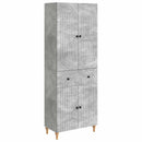 Skab Sæt 2 pcs 66 x 34,5 x 90 cm Konstrueret træ