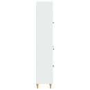 Skab Sæt 2 pcs 66 x 34,5 x 90 cm Konstrueret træ