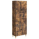 Skab Sæt 2 pcs 66 x 34,5 x 90 cm Konstrueret træ