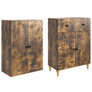 Skab Sæt 2 pcs 66 x 34,5 x 90 cm Konstrueret træ