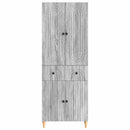 Skab Sæt 2 pcs 66 x 34,5 x 90 cm Konstrueret træ