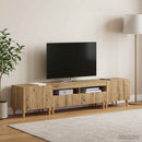 3-delt LED TV Skab Artisan-eg Konstrueret træ