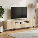 3-delt LED TV Skab ZWOLLE Sonoma-eg Konstrueret træ