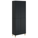 Skab Sæt 2 pcs 66 x 34,5 x 95 cm Konstrueret træ