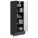 Skab Sæt 2 pcs 66 x 34,5 x 95 cm Konstrueret træ