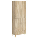 Skab Sæt 2 pcs 66 x 34,5 x 95 cm Konstrueret træ