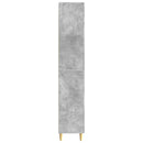 Skab Sæt 2 pcs 66 x 34,5 x 95 cm Konstrueret træ