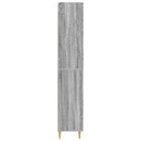 Skab Sæt 2 pcs 66 x 34,5 x 95 cm Konstrueret træ