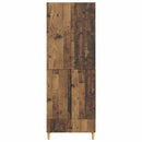 Skab Sæt 2 pcs 66 x 34,5 x 95 cm Konstrueret træ
