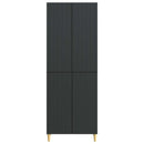 Skab Sæt 2 pcs 66 x 34,5 x 90 cm Konstrueret træ