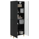 Skab Sæt 2 pcs 66 x 34,5 x 90 cm Konstrueret træ
