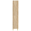 Skab Sæt 2 pcs 66 x 34,5 x 90 cm Konstrueret træ