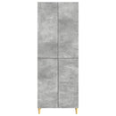 Skab Sæt 2 pcs 66 x 34,5 x 90 cm Konstrueret træ