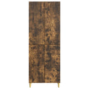 Skab Sæt 2 pcs 66 x 34,5 x 90 cm Konstrueret træ