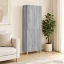 Skab Sæt 2 pcs 66 x 34,5 x 90 cm Konstrueret træ