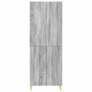 Skab Sæt 2 pcs 66 x 34,5 x 90 cm Konstrueret træ