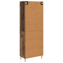 Skab Sæt 2 pcs Gammelt træ 66 x 34,5 x 90 cm Konstrueret træ