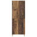 Skab Sæt 2 pcs Gammelt træ 66 x 34,5 x 90 cm Konstrueret træ