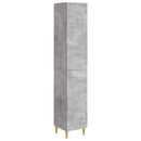 Skab Sæt 2 pcs 33 x 34,5 x 90 cm Konstrueret træ