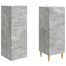 Skab Sæt 2 pcs 33 x 34,5 x 90 cm Konstrueret træ