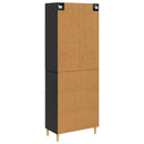 Skab Sæt 2 pcs 66 x 34,5 x 90 cm Konstrueret træ