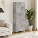 Skab Sæt 2 pcs 66 x 34,5 x 90 cm Konstrueret træ
