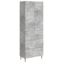 Skab Sæt 2 pcs 66 x 34,5 x 90 cm Konstrueret træ